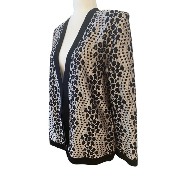 Exclusively Misook Womens Gray Cardigan - Picture 2 of 7